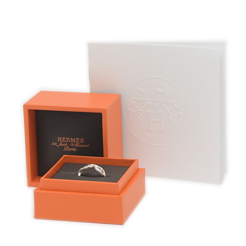 エルメス アンシェネ PM リング シェーヌダンクル シルバー SV925 5 FORTGASGNV_COM_BR