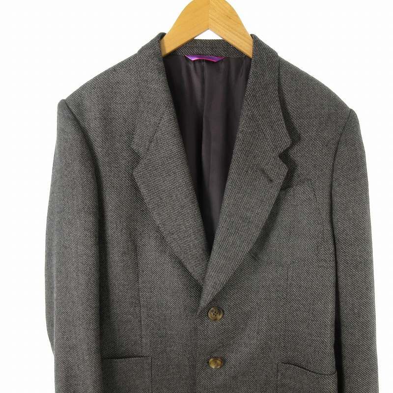 【美品✨】ポールスミス　テーラードジャケット　アルパカ　ウール　2B グレー ポールスミスコレクション PAUL SMITH COLLECTION Ferla BABY ALPACA