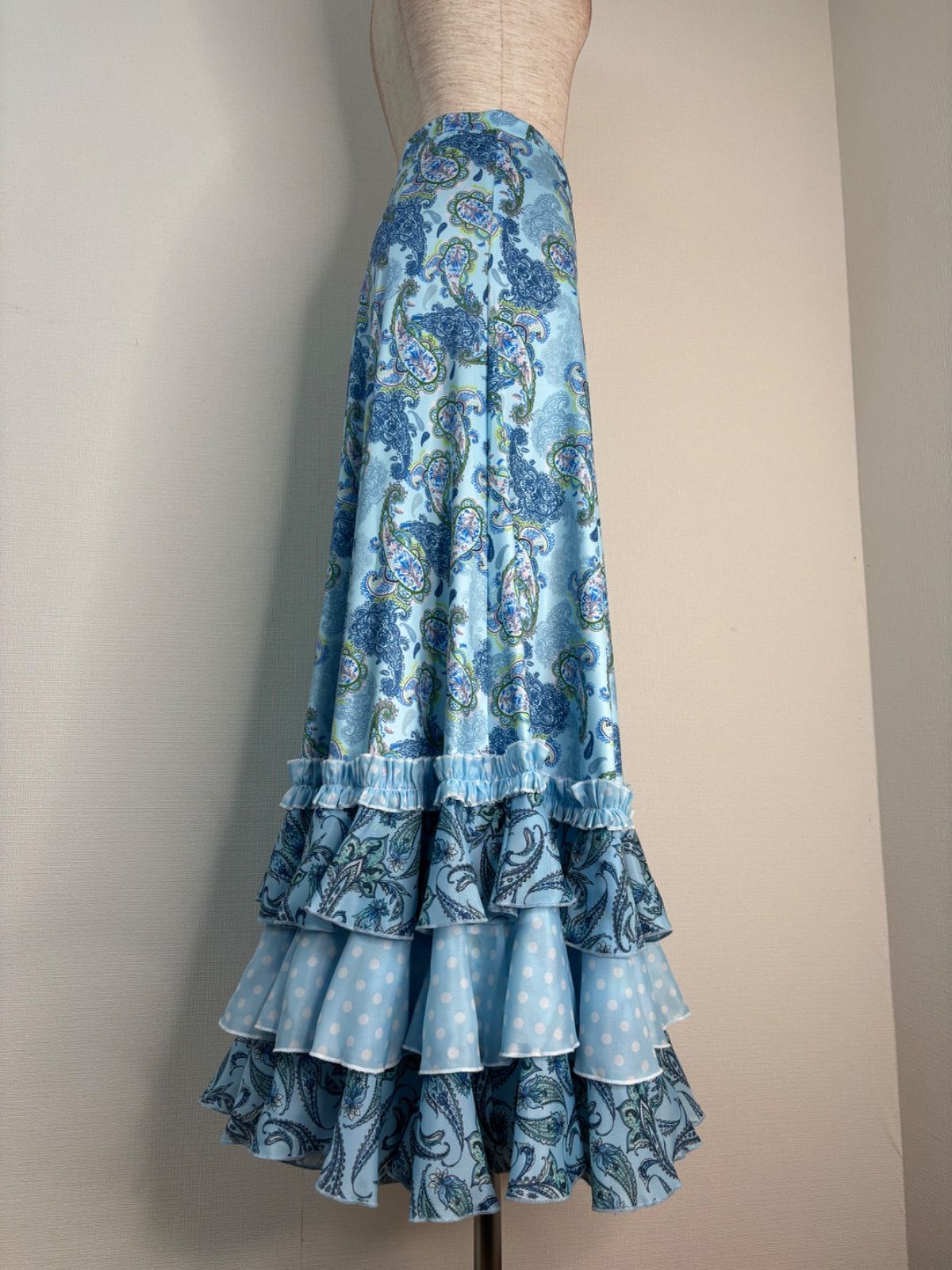 社交ダンス ロングスカート