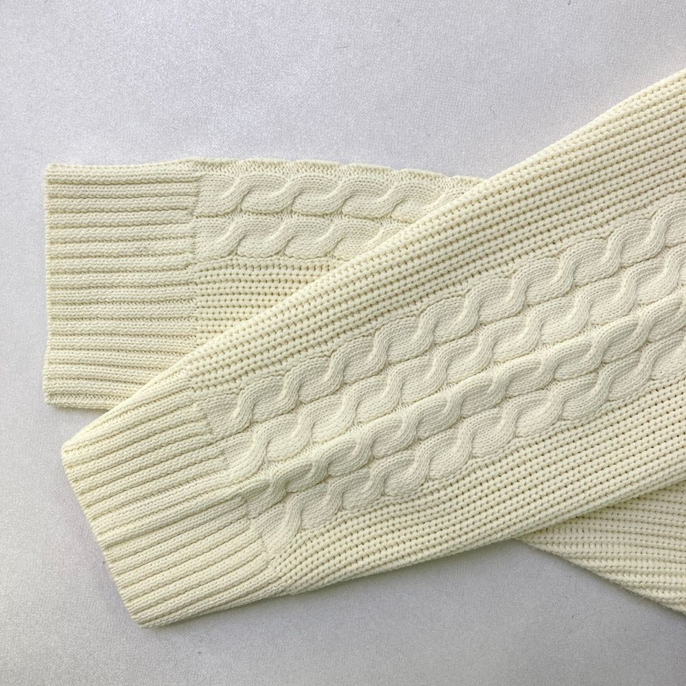 BEAMS GOLF☆2024バイカラーワイドリブモックネックニットS黄茶 BEAMS GOLF☆2024バイカラーワイドリブモックネックニットS黄茶