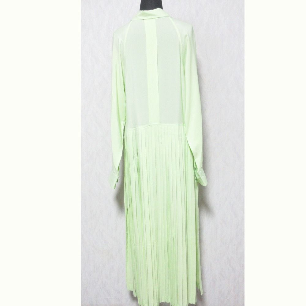 CEDRIC CHARLIER / セドリックシャルリエ ワンピース・ドレス 未使用 CEDRIC CHARLIER セドリックシャルリエ プリーツロング