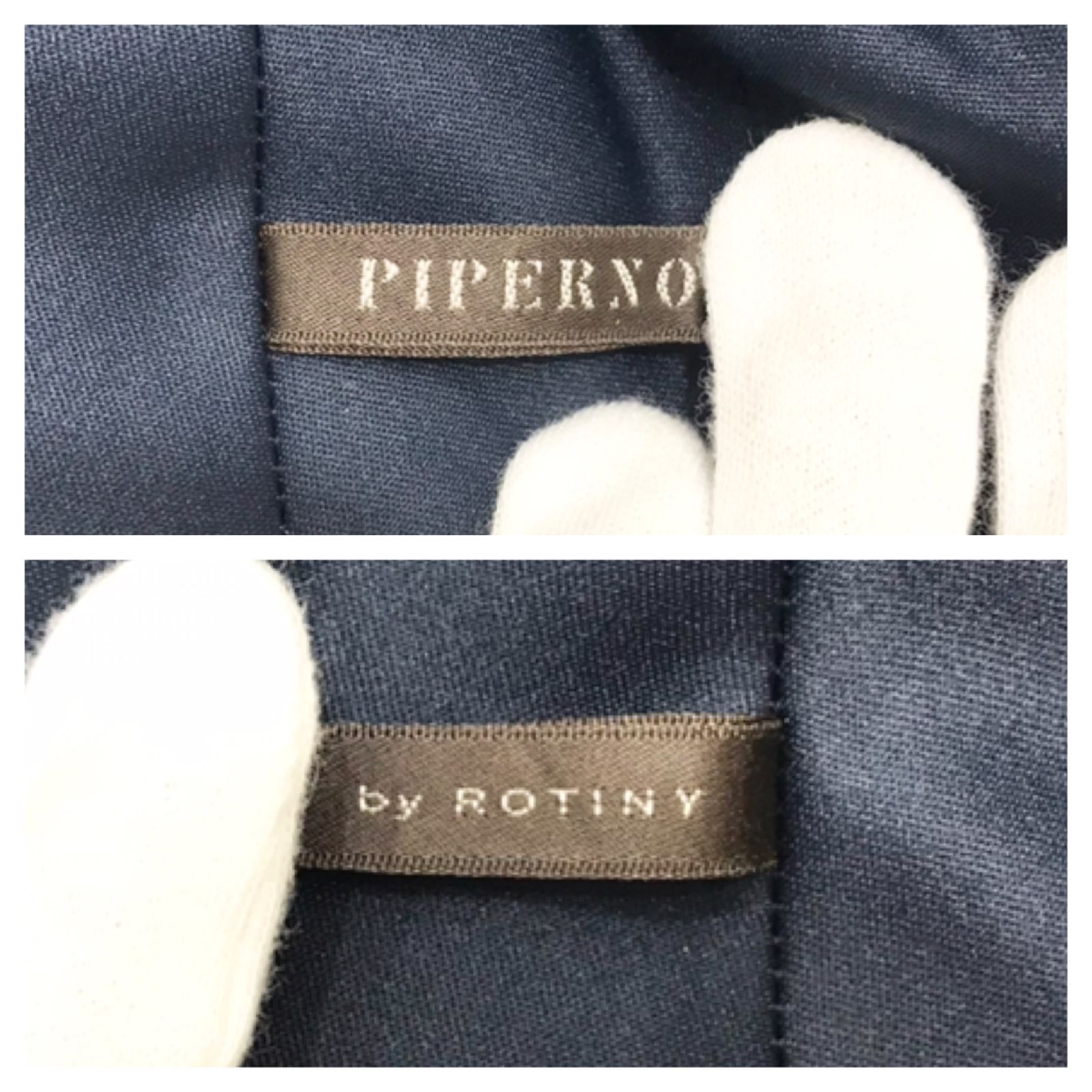 θ【開封済未使用品】ROTINY/ロティニー 毛皮 ファーストール パープル  