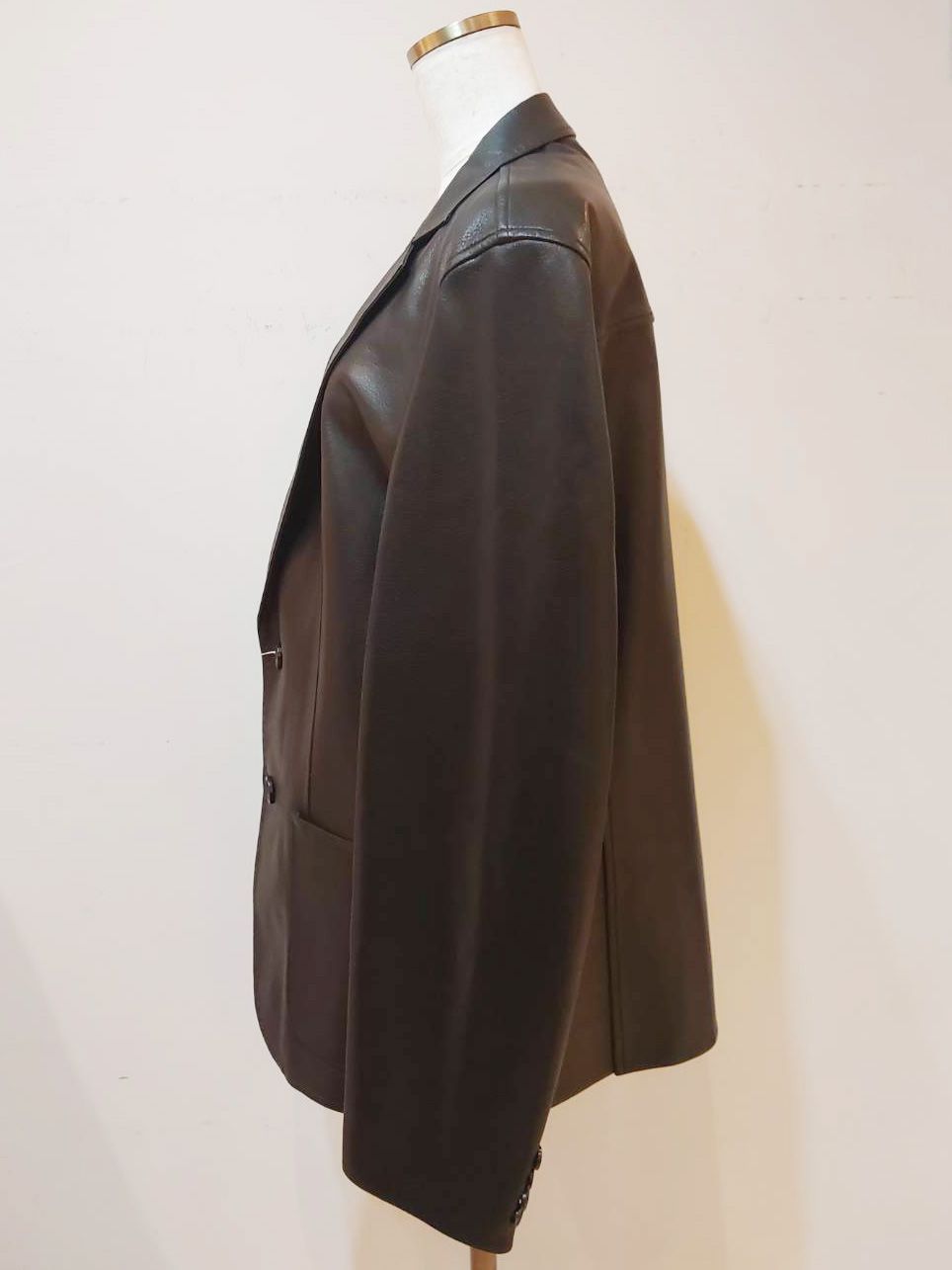 最低の価格！ ♥ 公式正規取扱い CBF シービーエフ テーラード ジャケット レザージャケット リバーシブル 羊革 ラムレザー