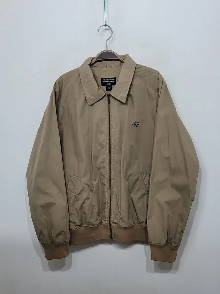 （ L ） Ralph Lauren(ラルフローレン) ポロ ブルゾン ベージュ コットンジャケット カジュアル