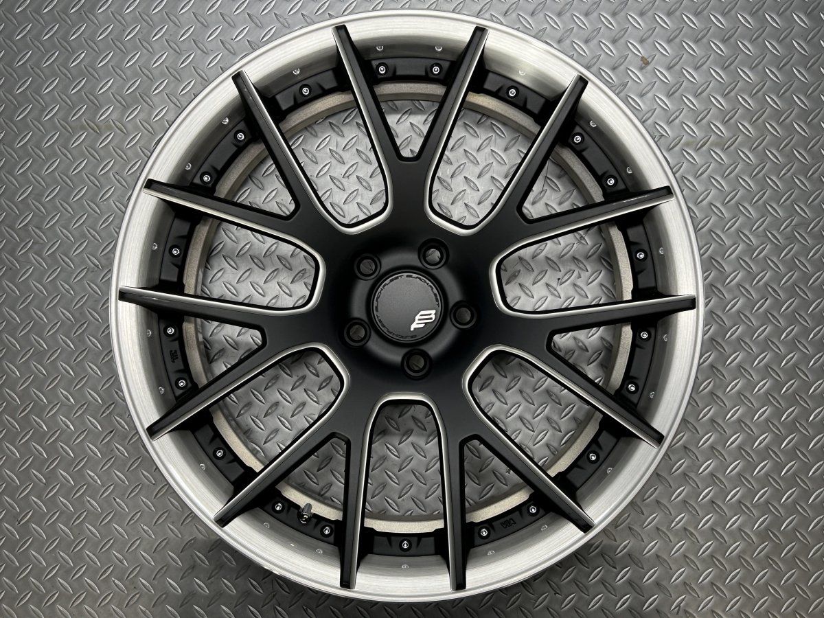 送料無料【訳あり新品1本】RAYS BLACK FLEET V827C 20x9.5J+35 5穴114.3 レイズ ブラックフリートV827C(24030242)