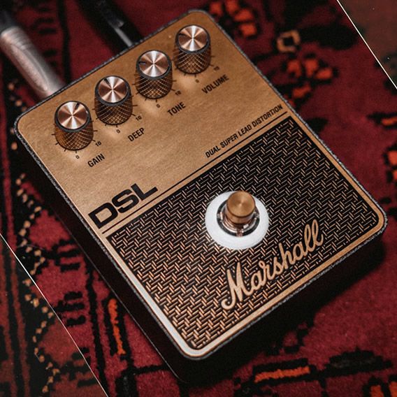 Marshall DSL Overdrive Pedal [DUAL SUPER LEAD DISTORTION] - メルカリ