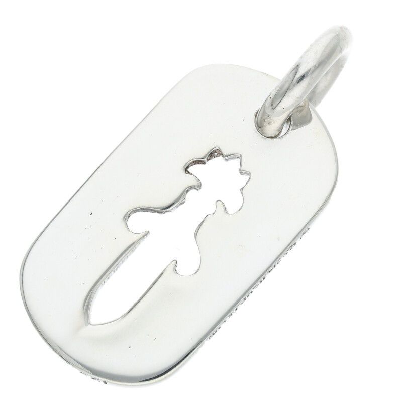 クロムハーツ D/TAG SML CO DAG/カットアウトダガードッグタグ