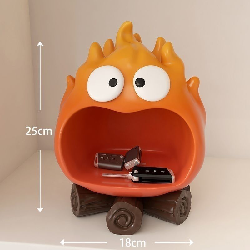 ジブリ カルシファー ハウル ハウルの動く城 インテリア 鍵置き 収納