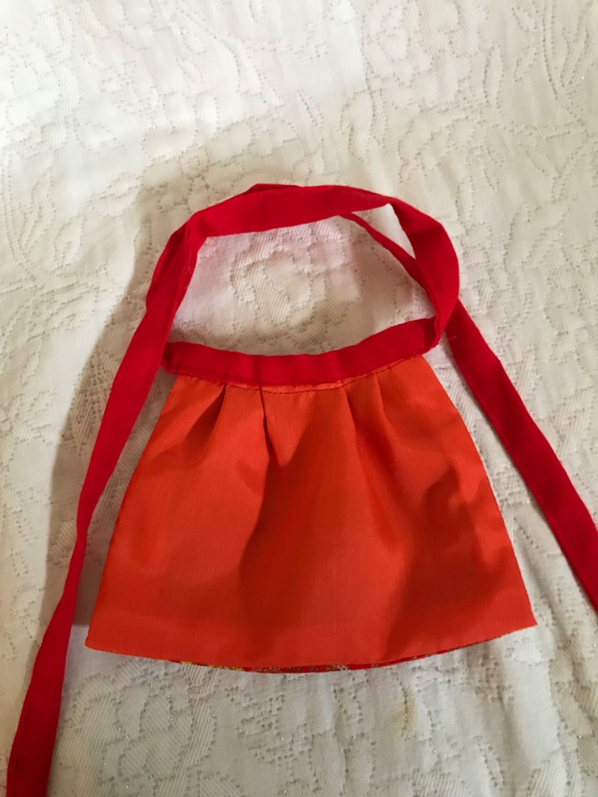 お地蔵様の前掛け　金蘭 お地蔵様の前掛け 金蘭