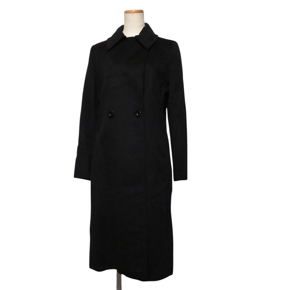 【美品】マックスマーラ　ダブルチェスターコート 良品 Max Mara STUDIO マックスマーラストゥディオ ウール
