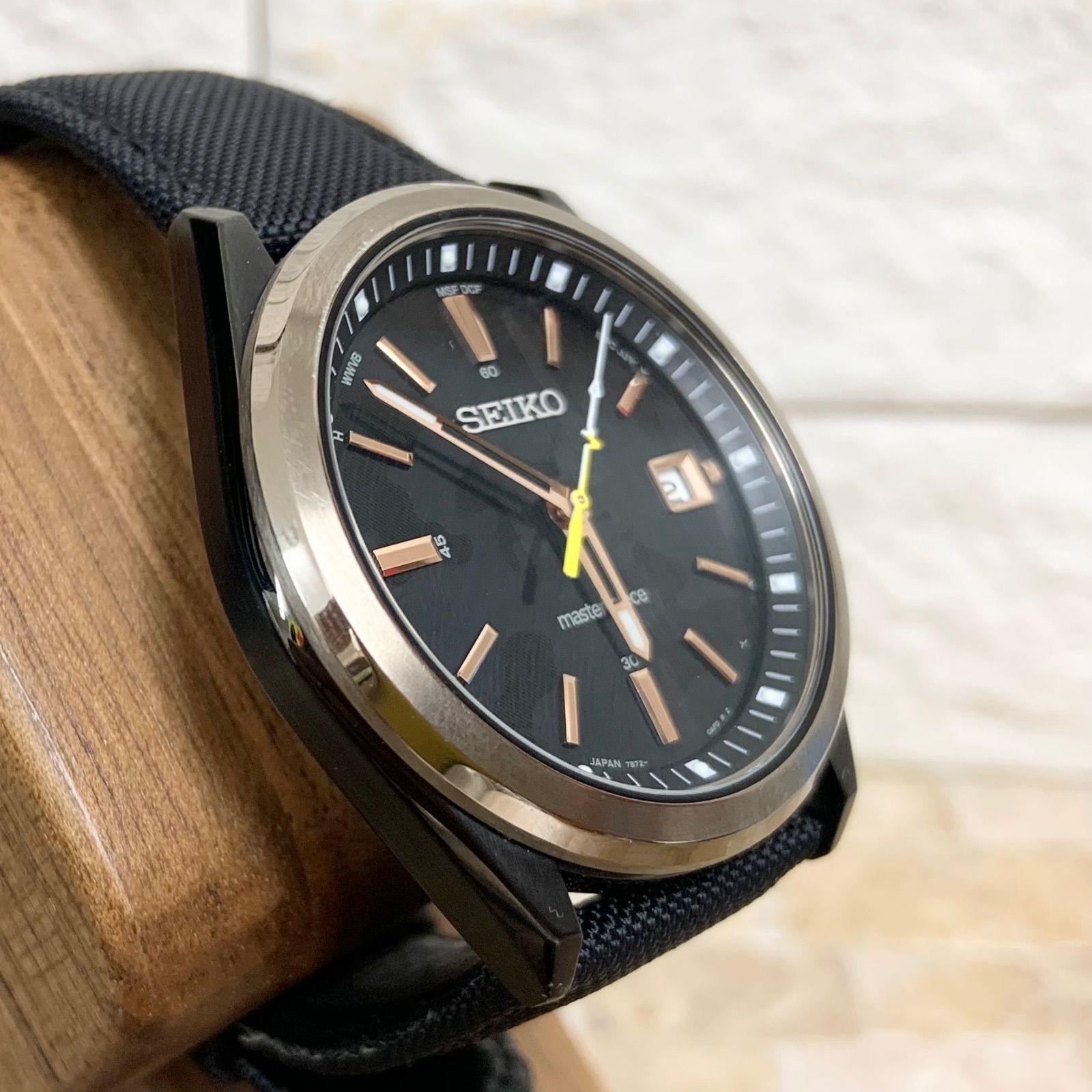 希少】SEIKO SBTM316 マスターピース コラボ 電波ソーラー 腕時計 