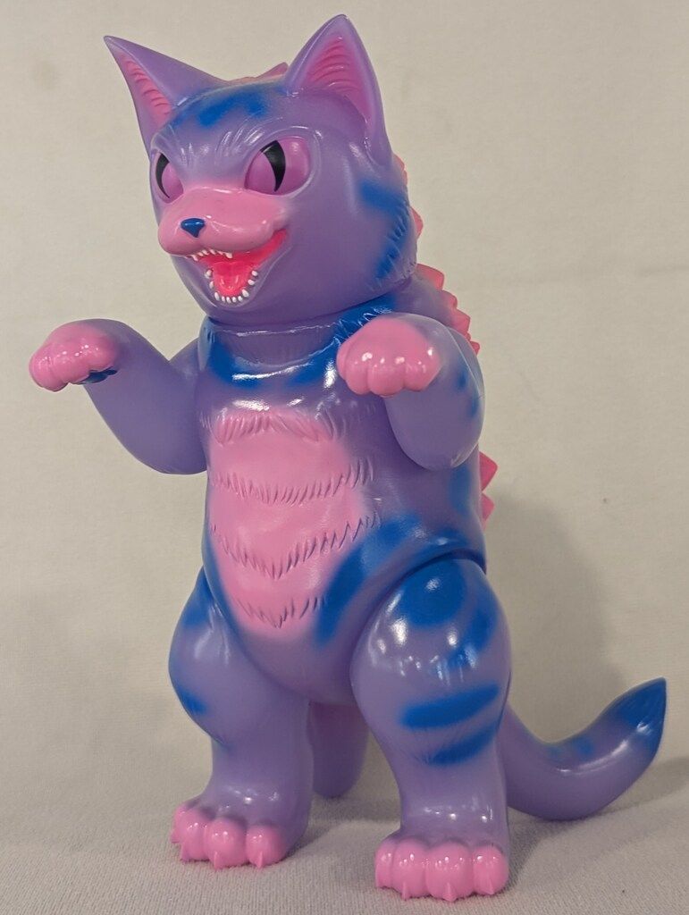 大王ネゴラ　パープル　小夏屋 MILKBOY TOYS 小夏や 大王ネゴラ クリアパープル 蛍光ピンク塗装