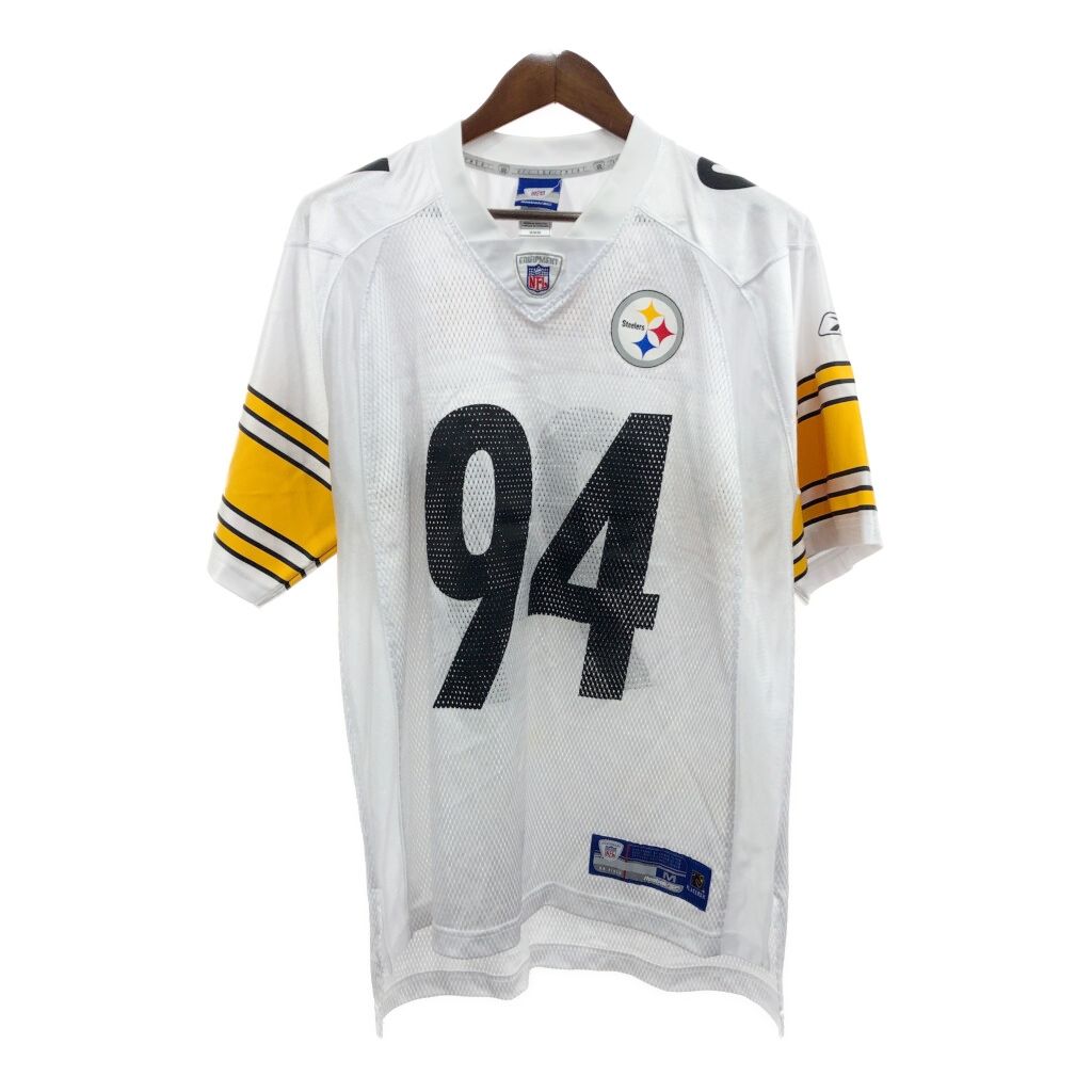 Reebok - Reebok リーボック NFL ピッツバーグ・スティーラーズ ユニフォーム アメフト プロチーム ブラック (メンズ L) Q7687 Reebok リーボック NFL ピッツバーグ・スティーラーズ