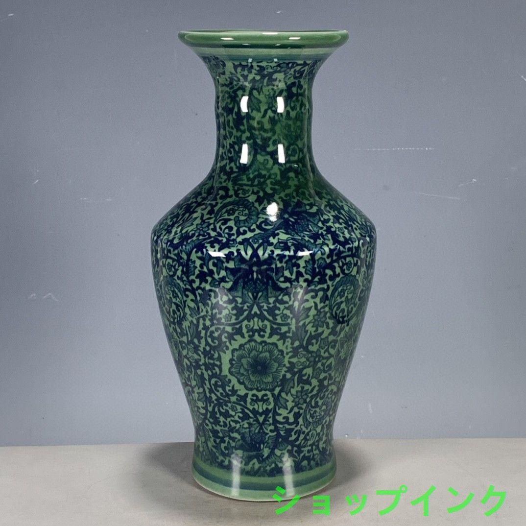 景德鎮清時代雍正陶芸花瓶