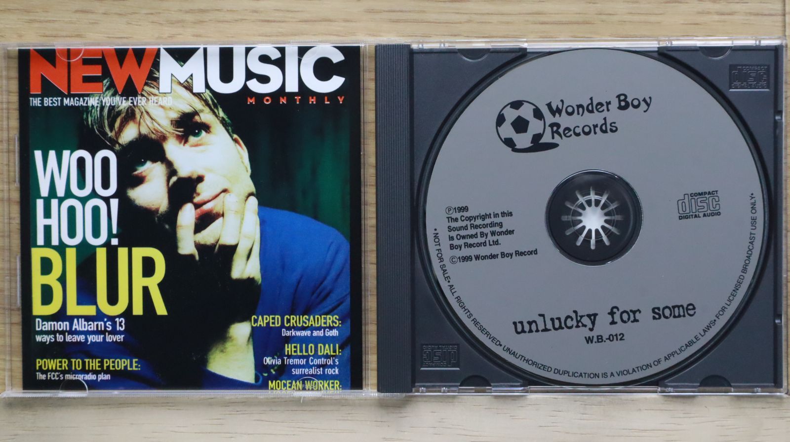 中古CD☆ブラー/Blur□ Unlucky For Some 【W.B.012