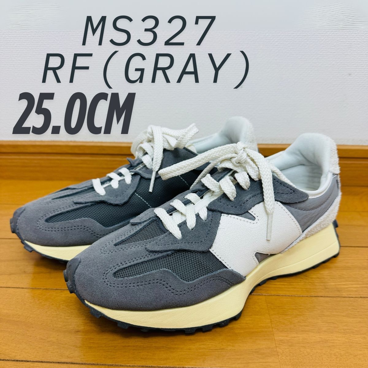 ニューバランス スニーカー レディース MS327 U327 RF グレー