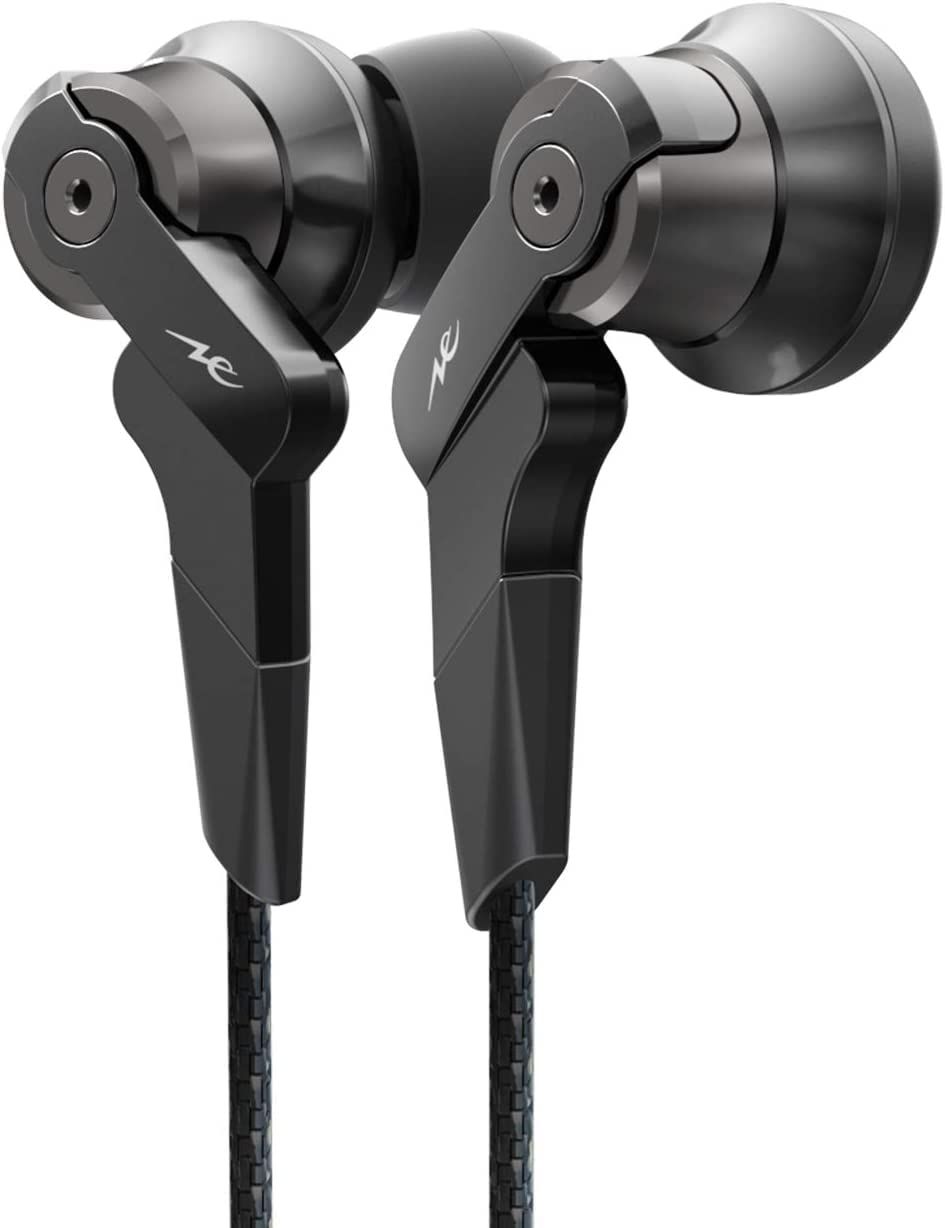 ラディウス radius HP-NHR21 イヤホン : ハイレゾ対応 Ne VOLTシリーズ 重低音モデル HP-NHR21K (1.単品, ブラック) [ブラック] [1.単品]