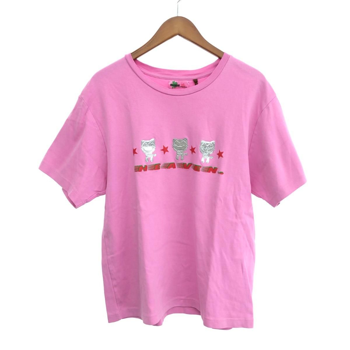 MARC JACOBS マークジェイコブス 半袖カットソー キココスタディノフ サイズ L HEAVEN ピンク レディース | 240001128558