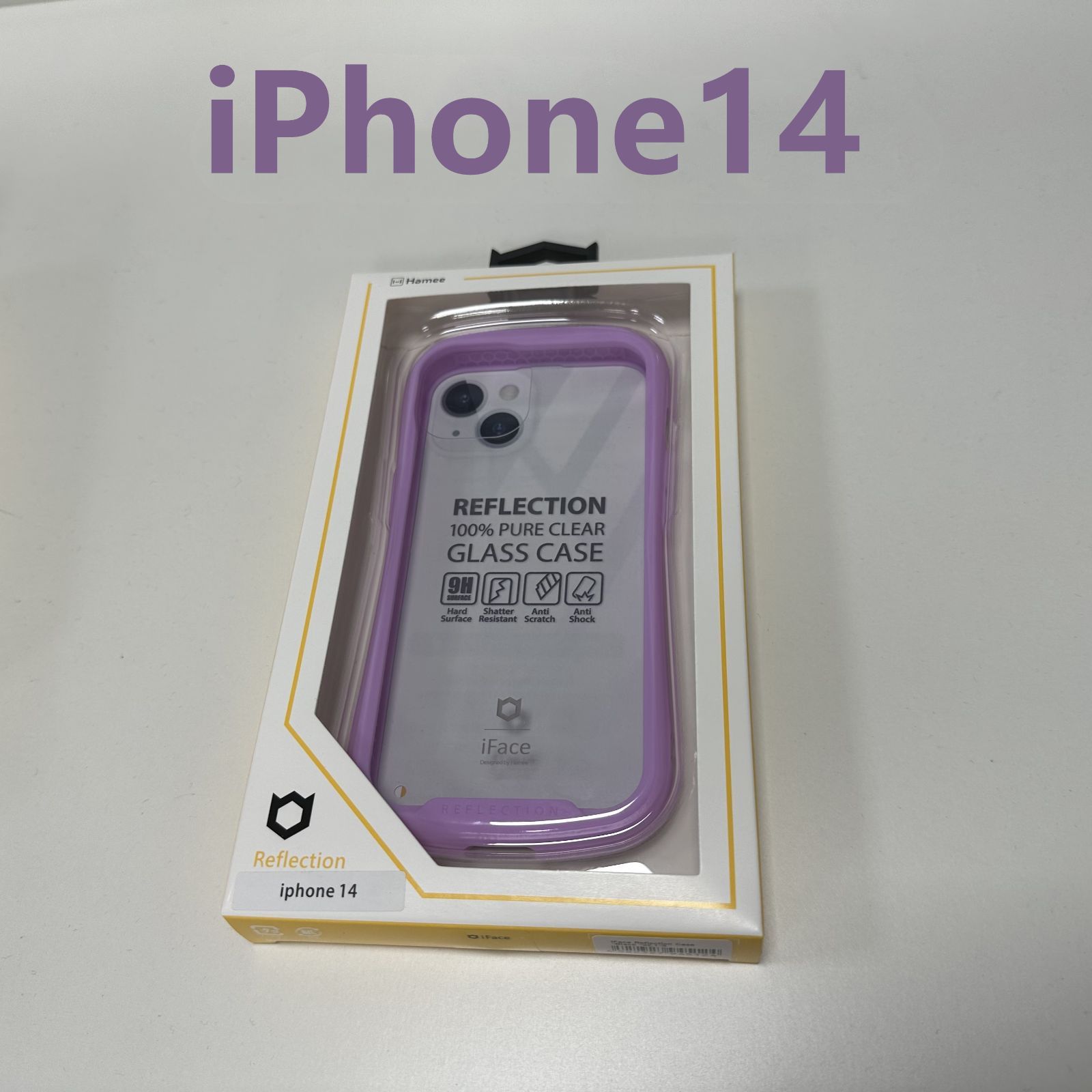 新品 高質量 iFace iPhone14 ケース iPhoneケース アイフェイス スマホケース 耐衝撃 人気 韓国人気 おすすめ パープル