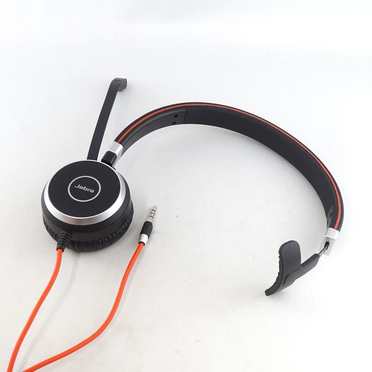 Jabra Evolve40 モノラル 業務用ヘッドセット USED品 HSC017 片耳用 高性能マイク 通話 会議 完動品 S V0072