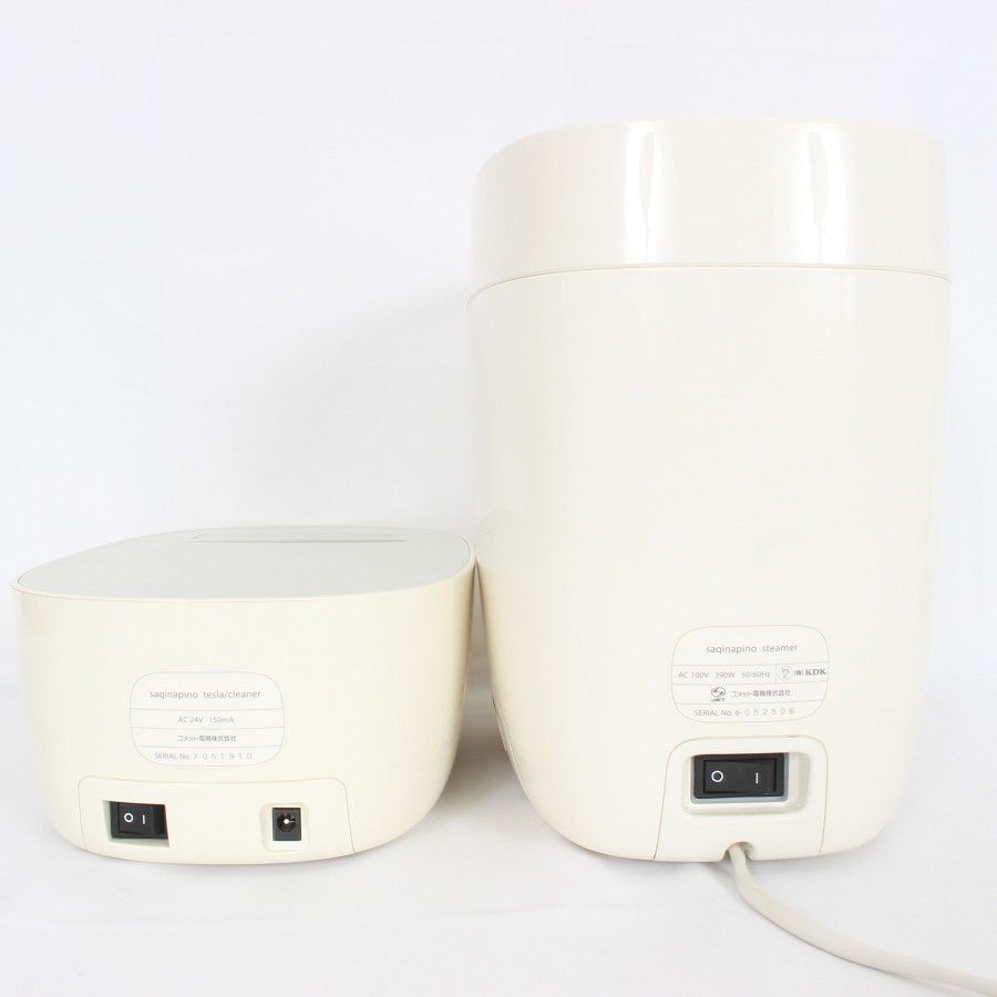 サキナ スチーム美顔器 ホワイト コンパクト 美顔器 サキナ saqina スチーム