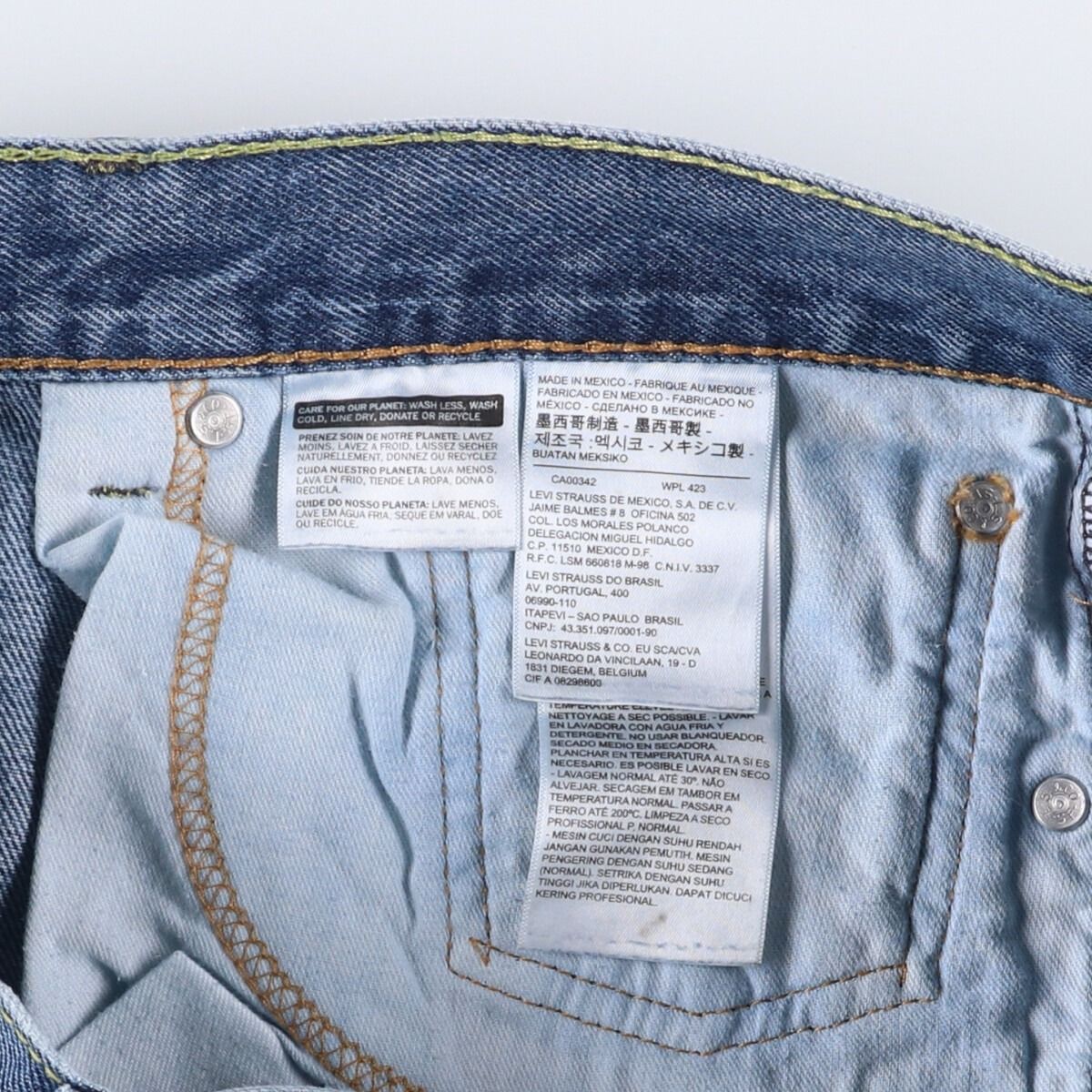 廃盤モデル 古着 リーバイス Levi s 505 テーパードデニムパンツ メンズw37相当 eaa583614 フェミニンスタイル