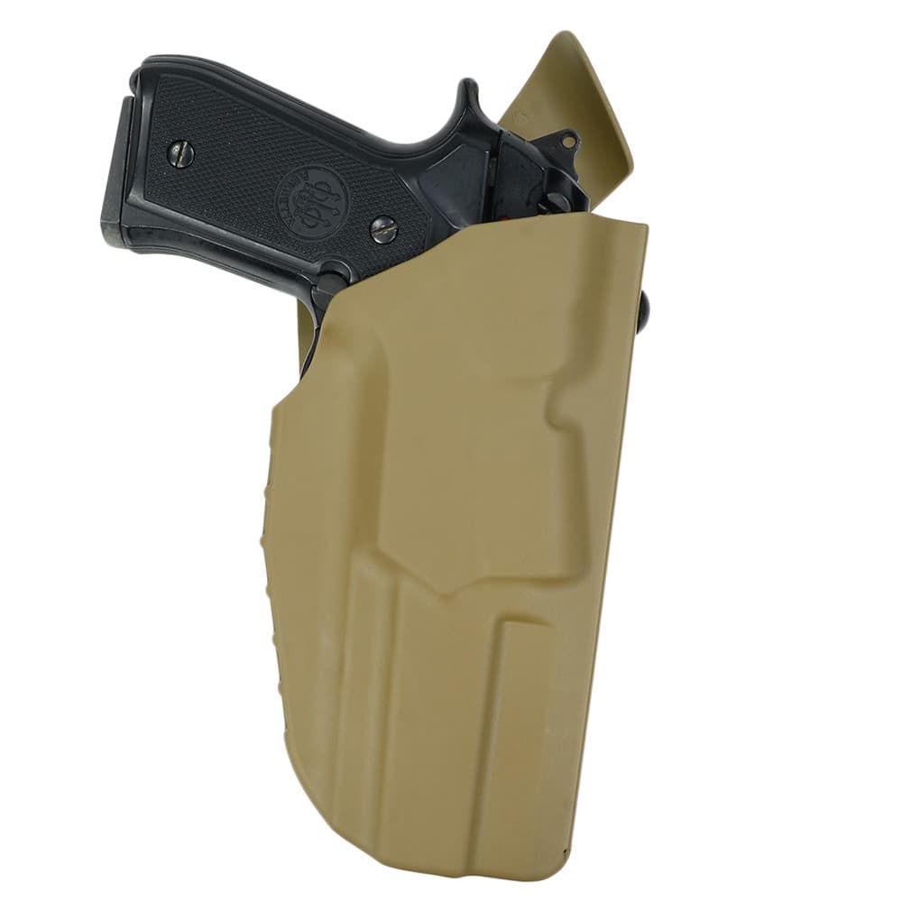 人気SALE，爆買い Safariland ホルスター 7390 ALS  ベレッタ 92F、M9A1/A3他 レール対応 [ 右用 / フラットダークアース ] ホルスター