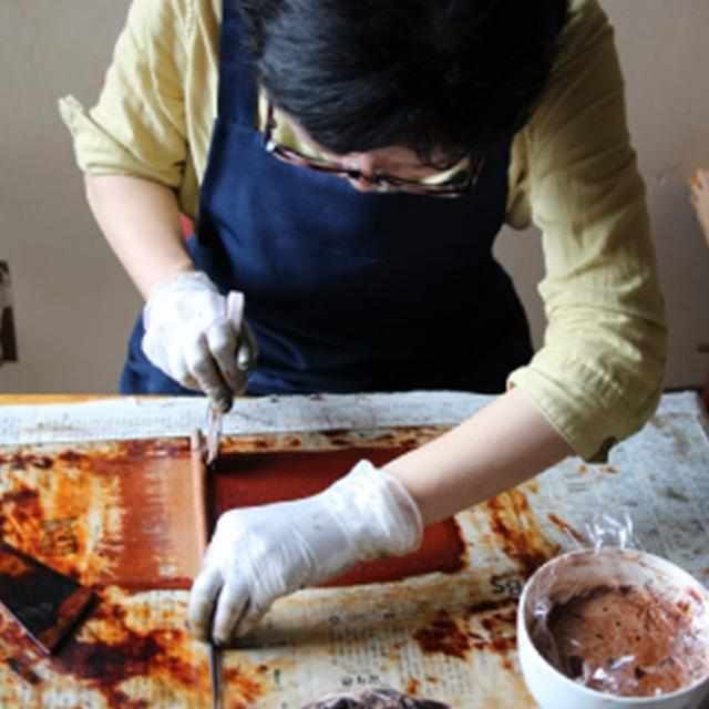 青海波 越前漆器