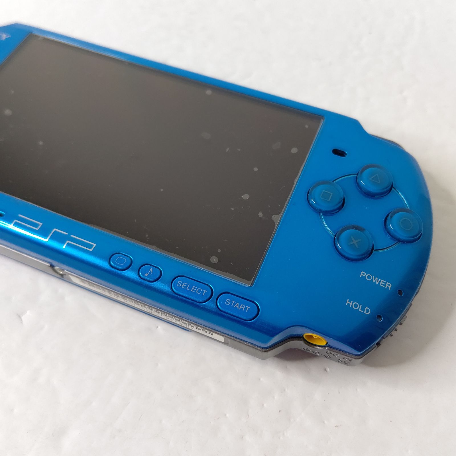 ソニー プレイステーションポータブル バイブラントブルー 画面