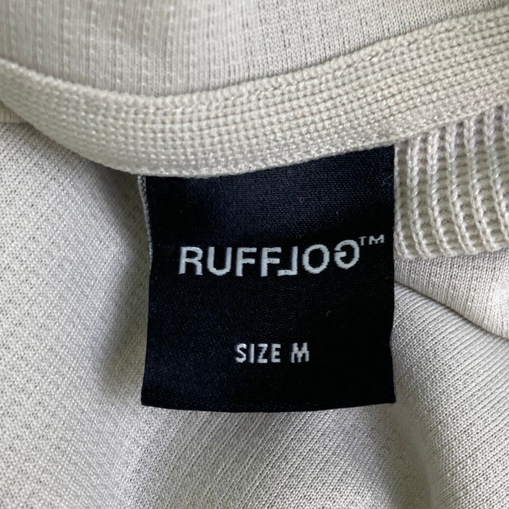 サイズ：M RUFFLOG ラフロッグ モックネック 半袖 Tシャツ