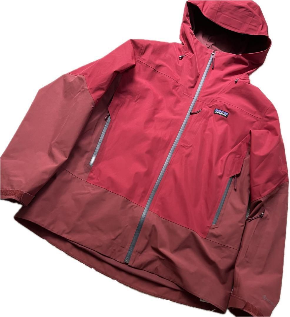 patagonia - パタゴニア　ストームシフトジャケット　レッド　ゴアテックス　L　アウトドア patagonia パタゴニア ストームシフトジャケット ハードシェル