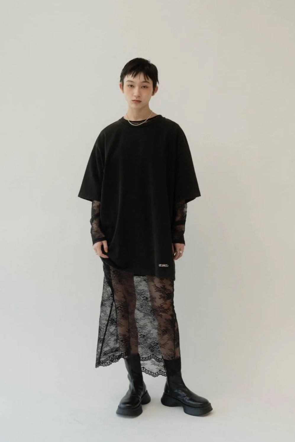 公式 アイテム Knuth Marf 3way one-piece T-shirt