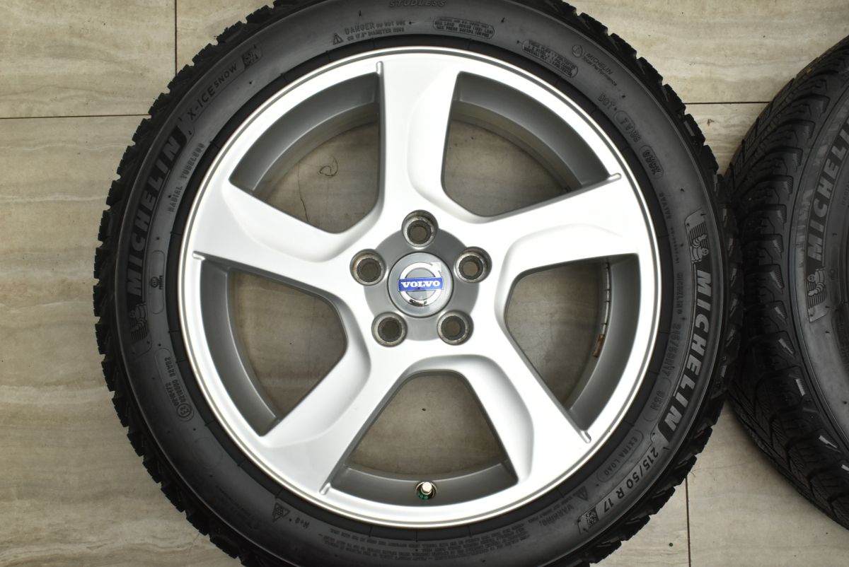 正規品】ボルボ V60 純正 17in 7J +50 PCD108 ミシュラン X-ICE SNOW