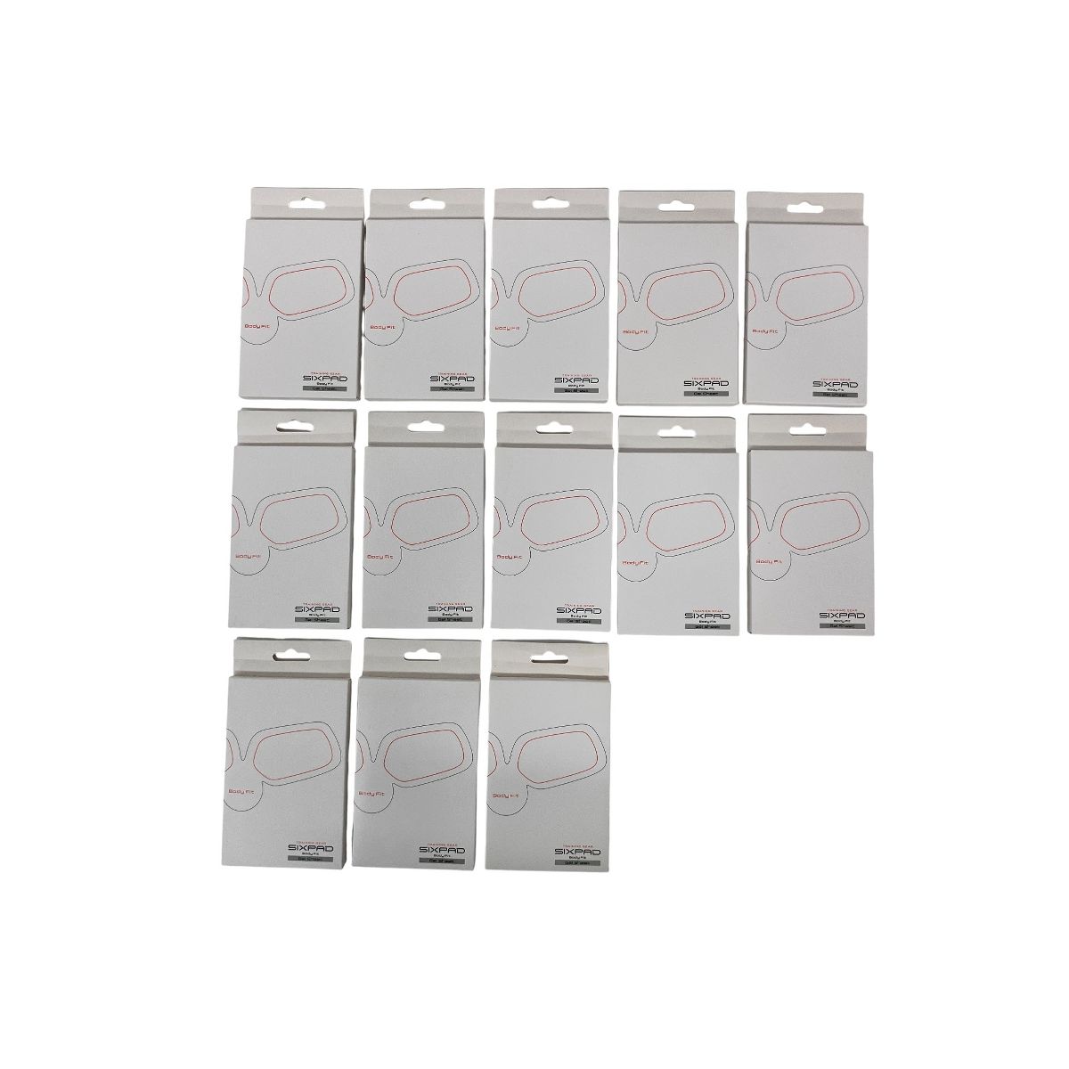 MTG SIXPAD SP-BJ2012C シックスパッド ボディフィット高電導ジェルシート 13点セット Z10542847