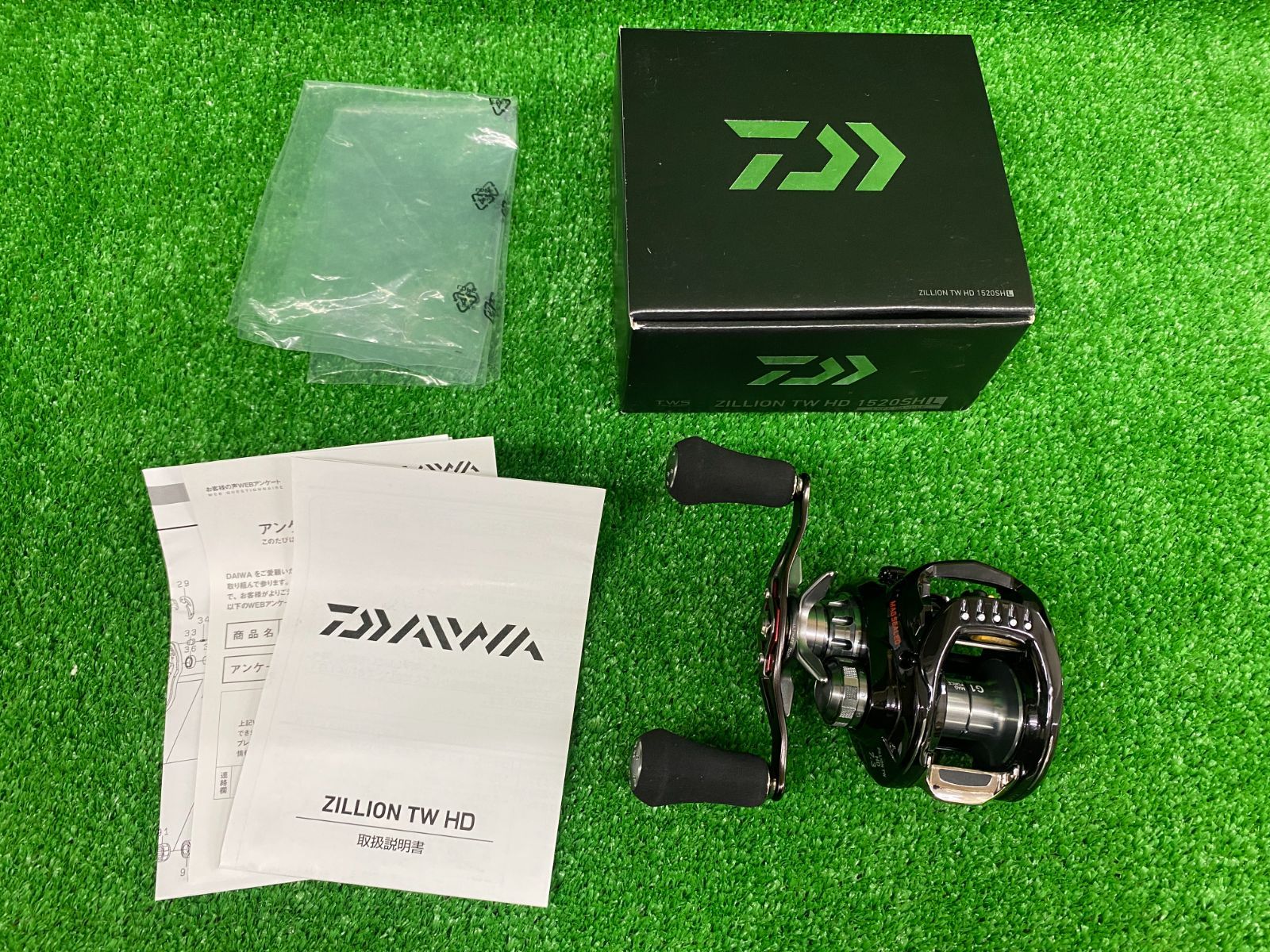 ダイワ ジリオン TW HD 1520SHL 左 ベイトリール DAIWA