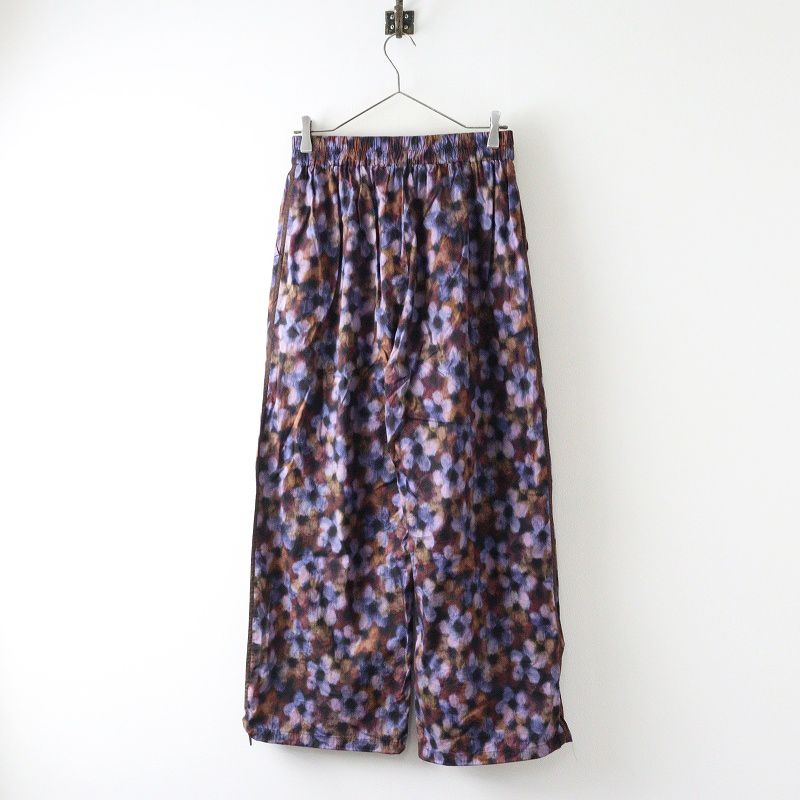 2025SS アデュートリステス ADIEU TRISTESSE リバティプリントイージーパンツ |パープル系 マルチ ボトムス 総柄 2400014636222