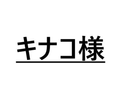 キナコさま ヘアドライヤー