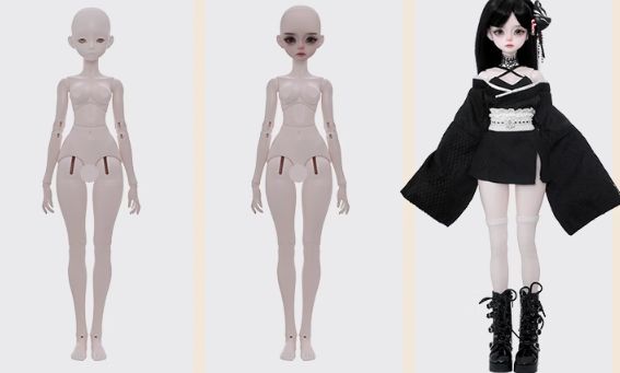 AX122 BJD 1/4 ドール本体 Keiko 球体関節人形 ハンドメイド AX122 BJD 1/4 ドール本体 Keiko 球体関節人形 ハンドメイド