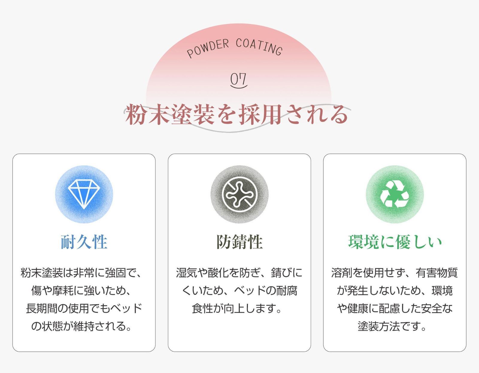 ホワイト北欧風システムベッド｜シングルサイズ｜スチールネット付き｜移動デスク付｜耐震性抜群｜一人暮らし向け｜N512P276707A