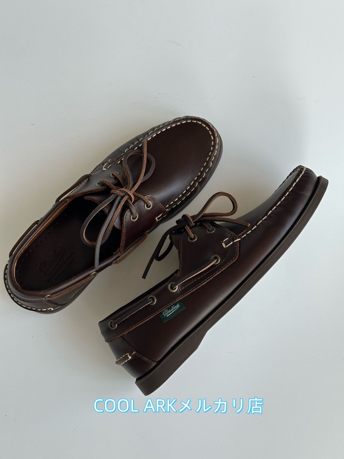 【Paraboot】BARTH MARRON バース デッキレザーシューズ