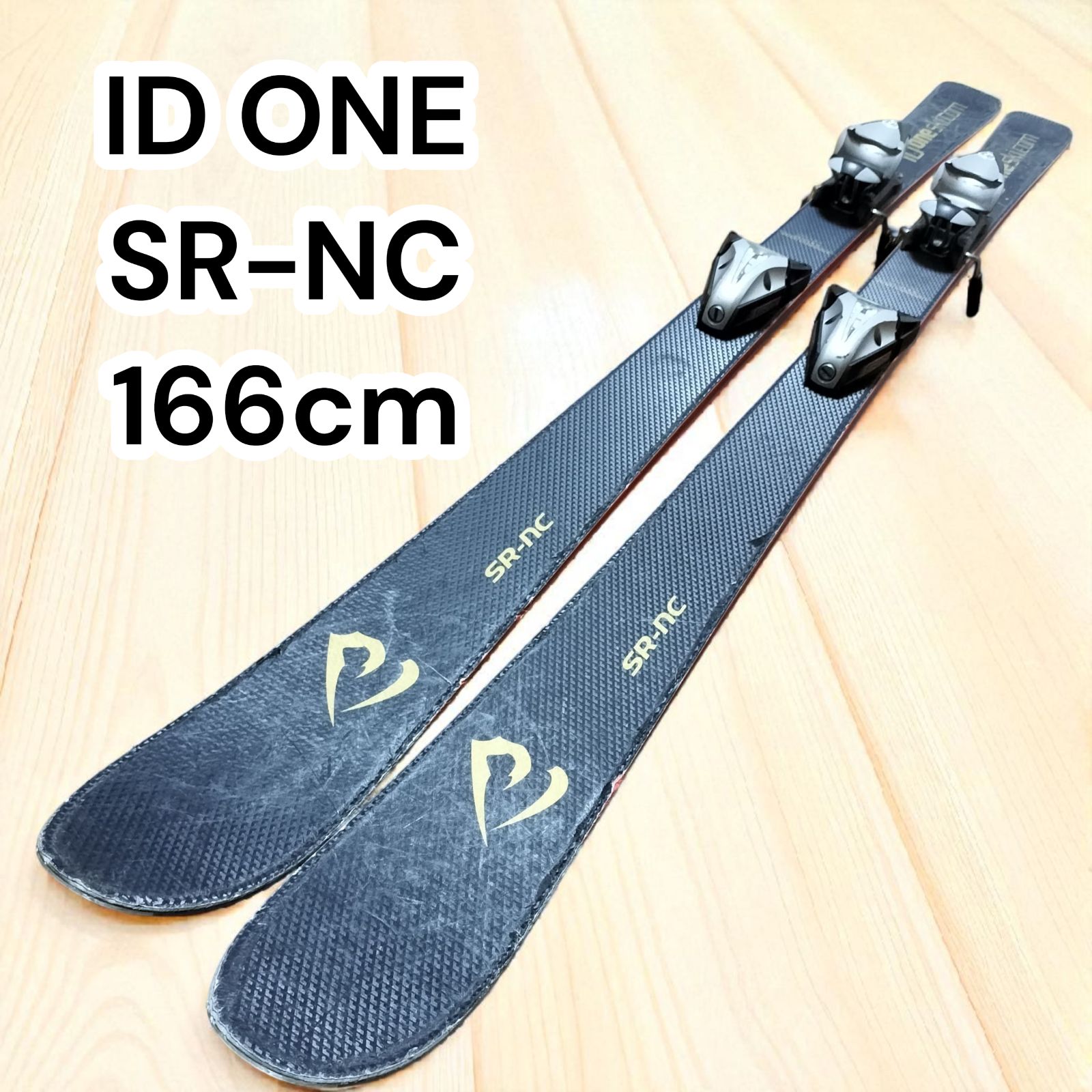 ID ONE SR-NC 166cm スキー板 モーグル アイディーワン 12|13 スローライド ノーモア カービング ブラック
