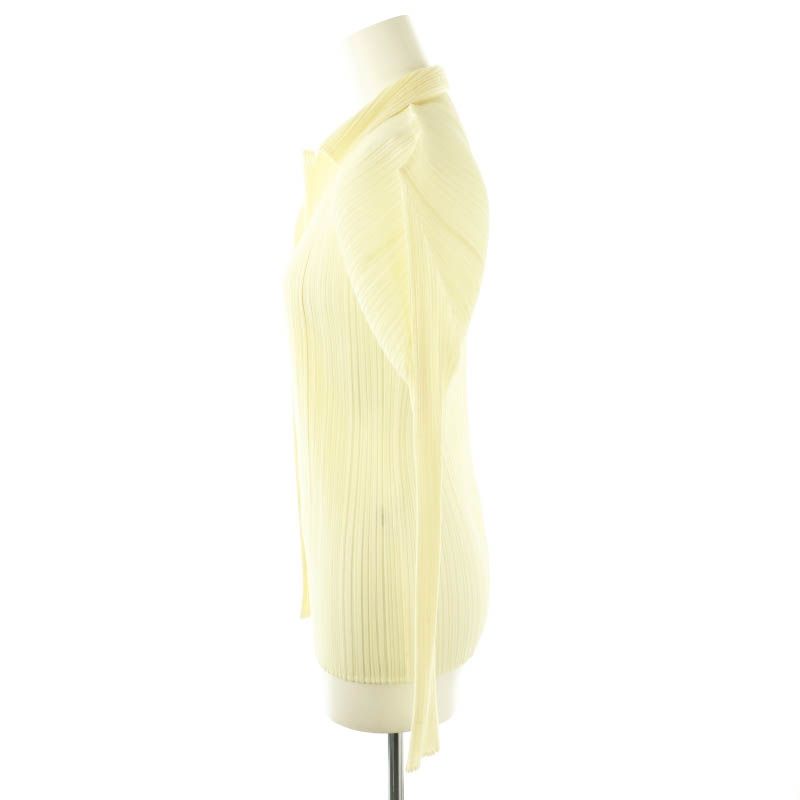 プリーツプリーズ PLEATS PLEASE 長袖シャツ プリーツ 3 ライト