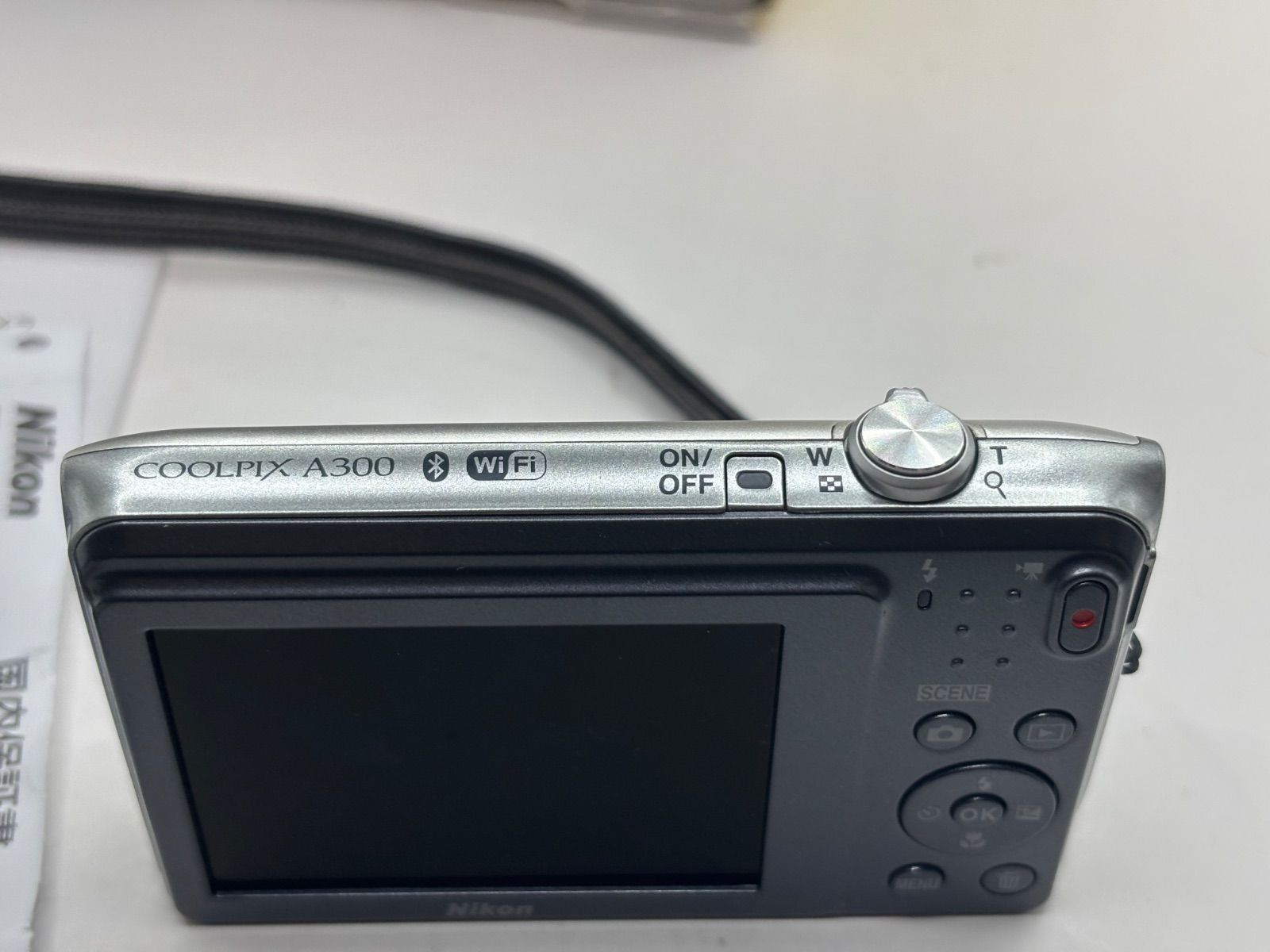 Nikon coolpix A300 Wi-Fi 動作確認済み Nikon Coolpix A300 20-megapixel camera with 8X optical zoom