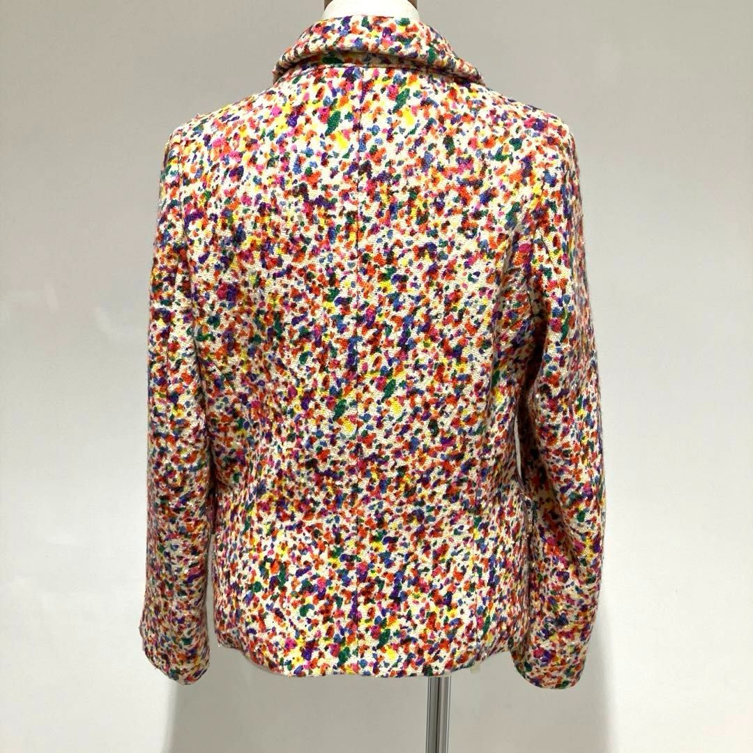 【美品】コムデギャルソン ウールツイードテーラードジャケット M 1991年 コムデギャルソン COMME des GARCONS ウールツイードテーラード