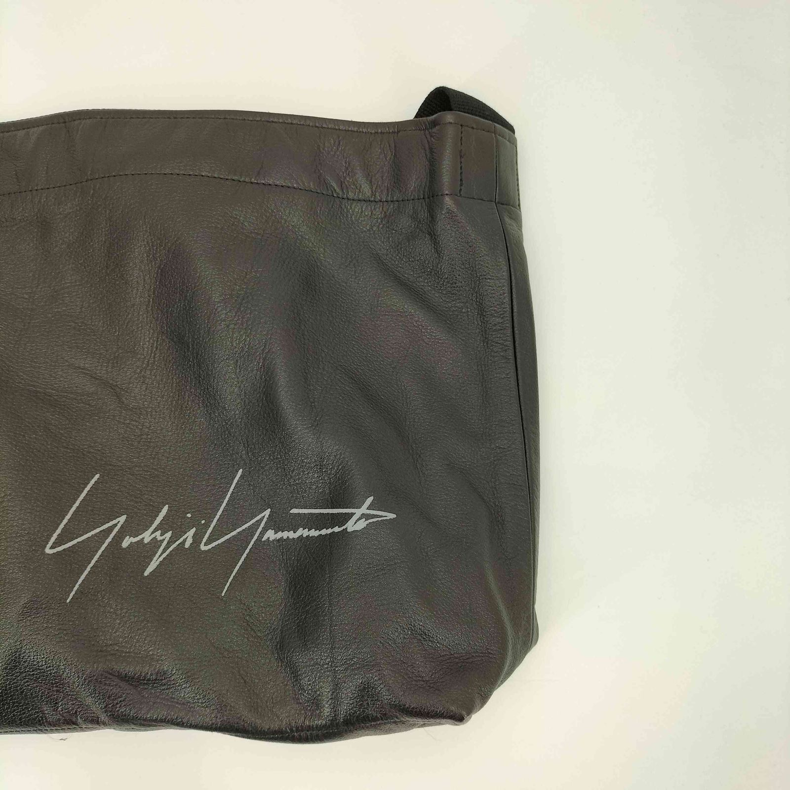 ヨウジヤマモト Yohji Yamamoto NOVELTY LEATHER CROSSBODY BAG メンズ
