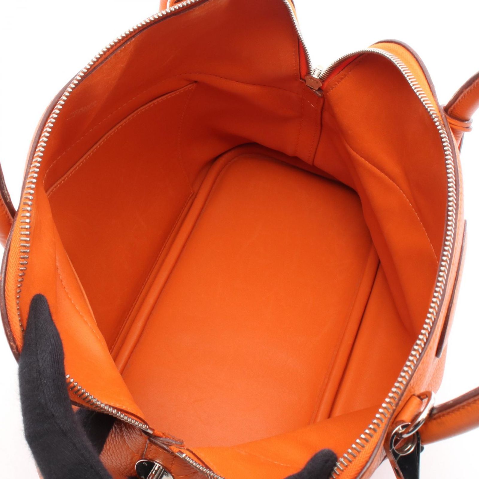 エルメス HERMES ハンドバッグ ボリード31 オレンジ その他