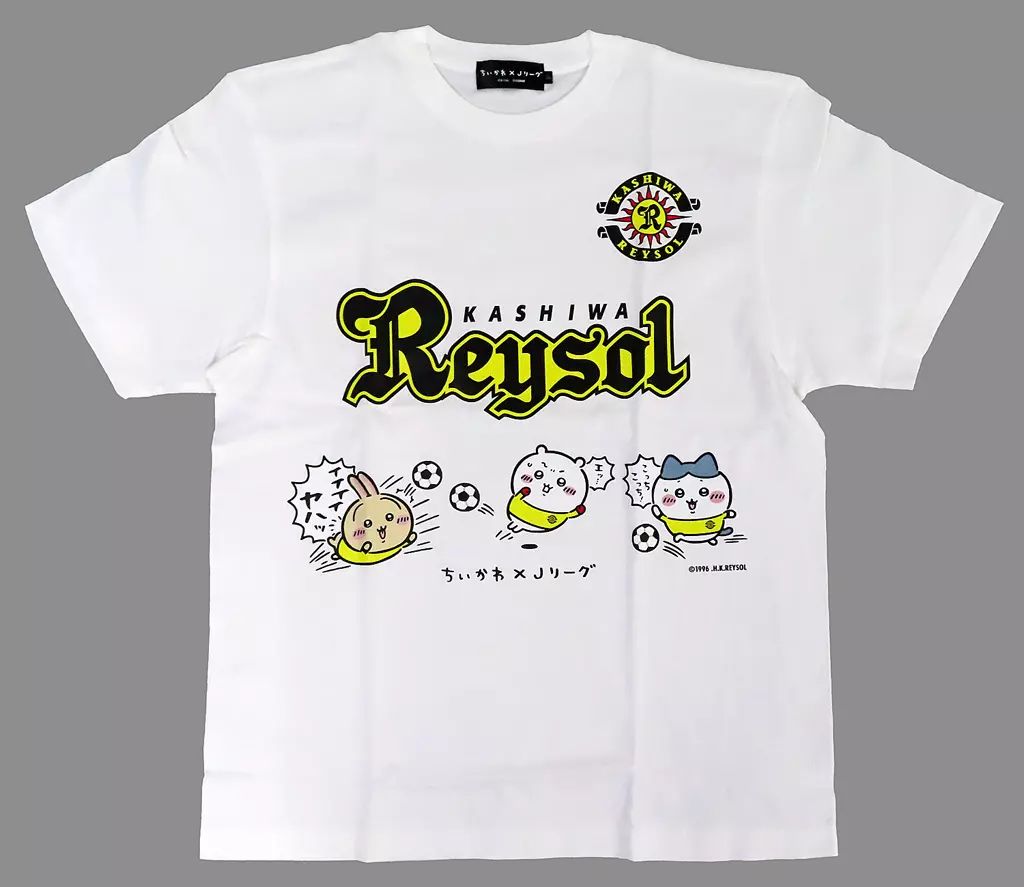 ちいかわ＆ハチワレ＆うさぎ(横浜F・マリノス) Tシャツ ホワイト