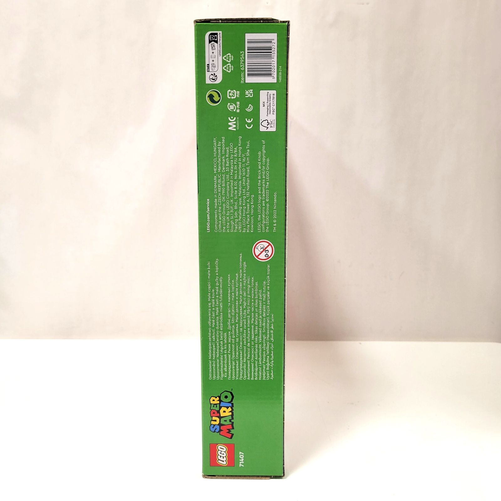 LEGO 71407 スーパーマリオ ネコピーチ パワーアップとこおった