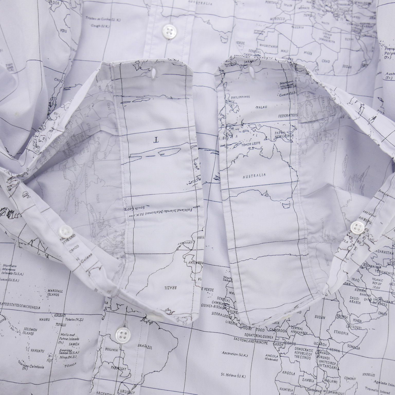 20SS uniform experiment ユニフォームエクスペリメント WORLD MAP B.D