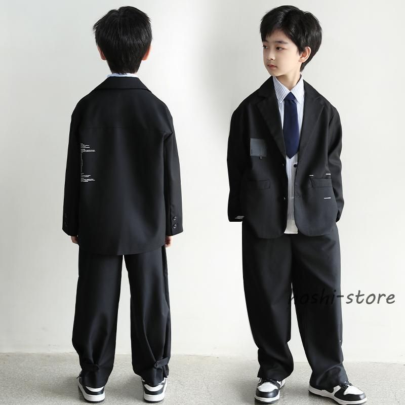 waltz by BEAMS DESIGN 黒スーツ　160 男の子 黒のスーツセットwaltz by BEAMS DESIGN 160 Waltz by Beams